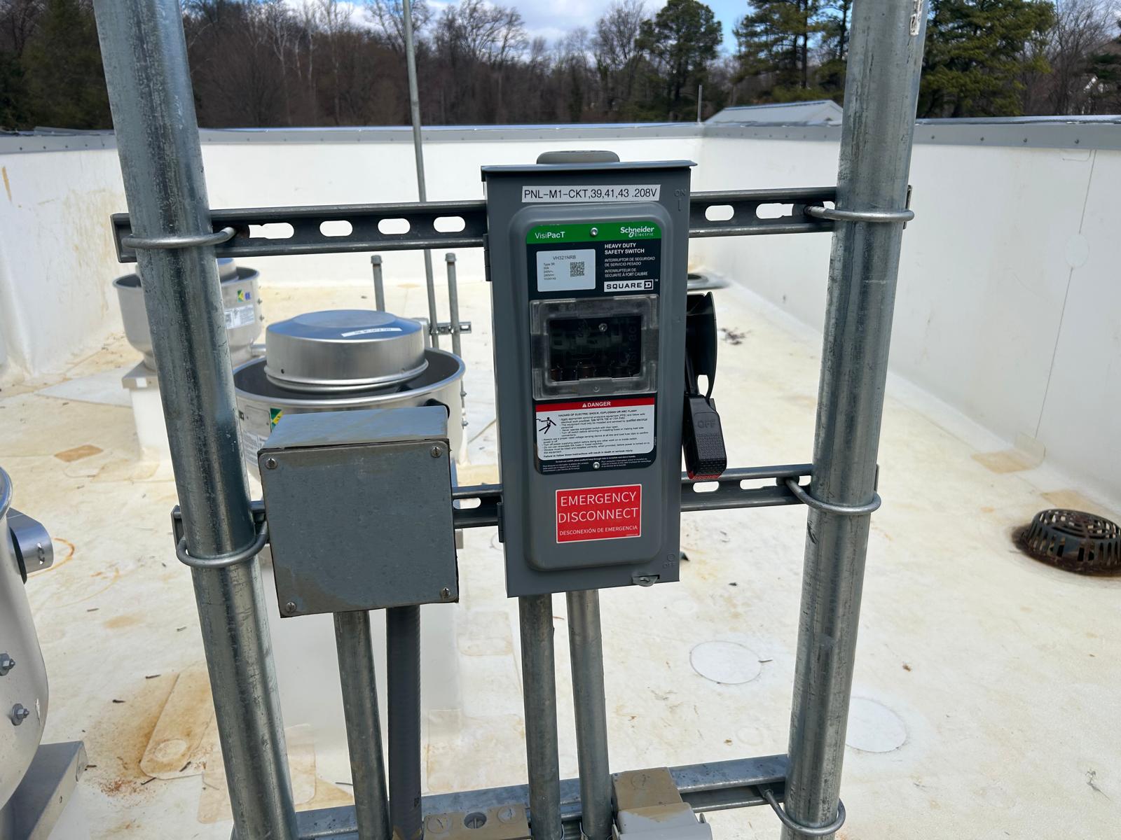 Rooftop Safety Disconnect