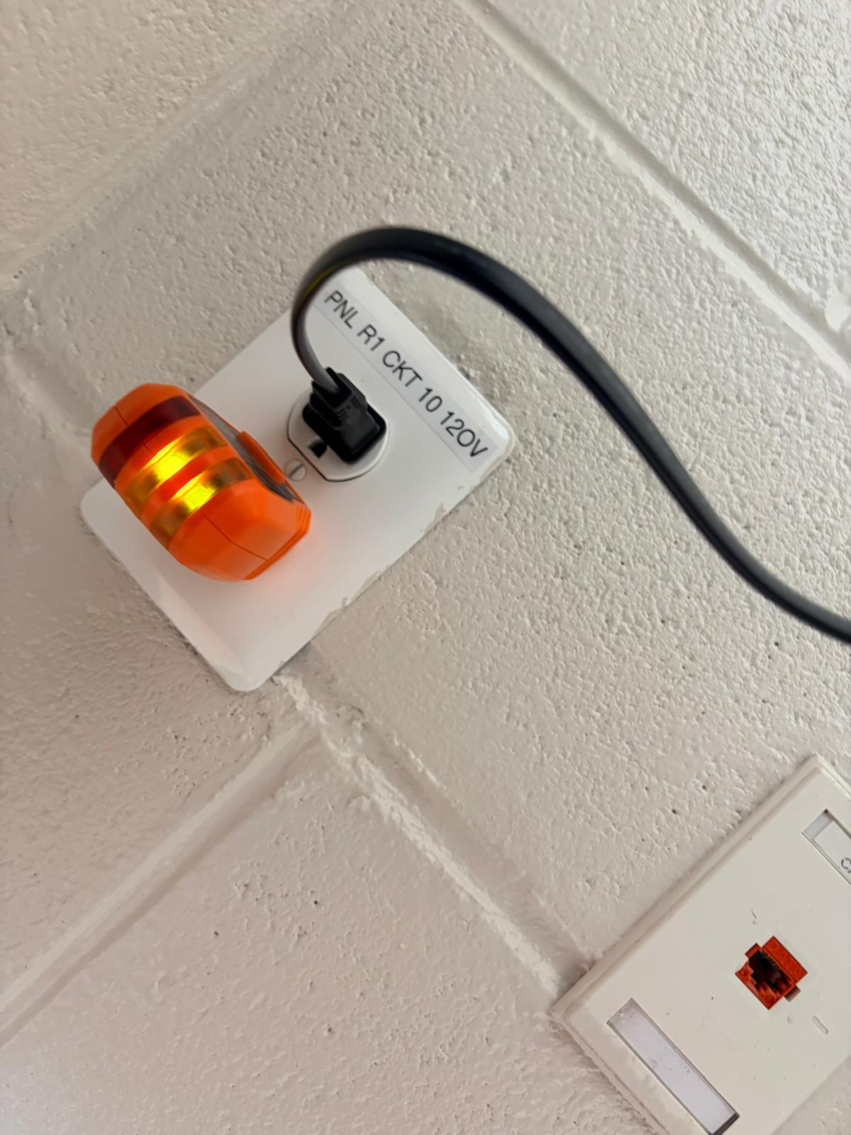 Labeled Receptacle Circuit