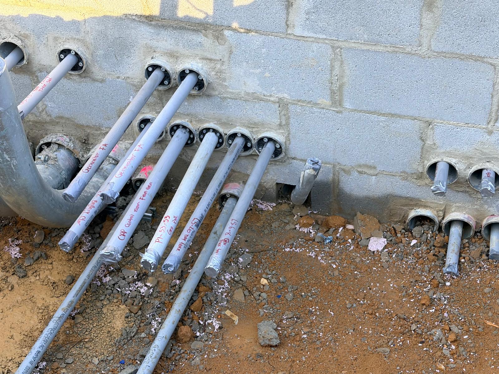 Underground Conduit Stub-Ups
