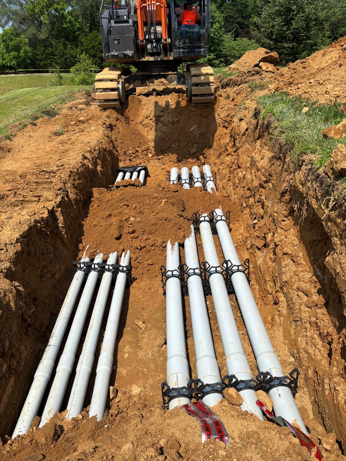 Trenched Duct Bank Run