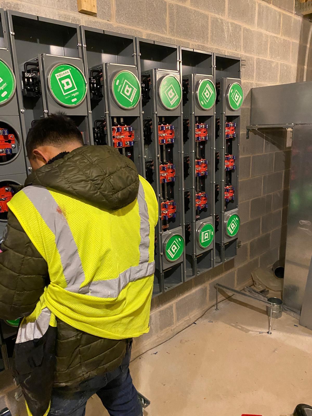 Meter Stack Installation