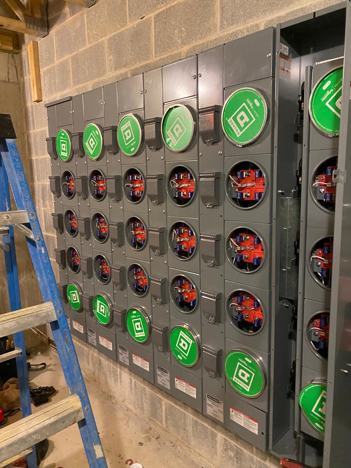 Multifamily Meter Bank